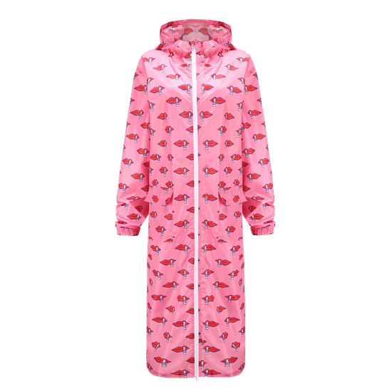 RESPONSIBLE-Recycled Polyester LADIES'LONG BODY RAINCOAT
