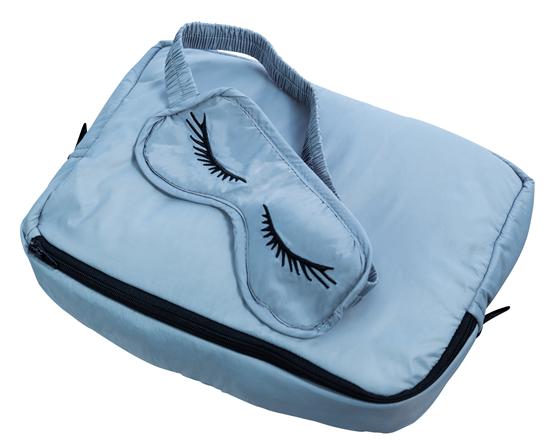 100% Recycled Polyester Make-up Bag Dressing Bag Recycled Plastic Bag Padded, water proof