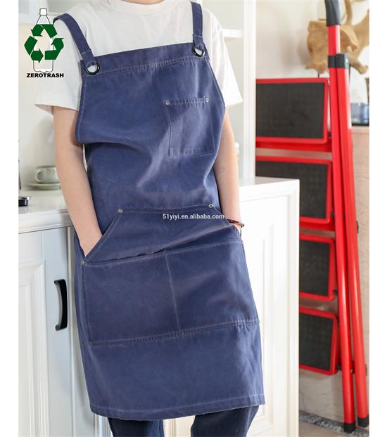 Recycled Apron Rpet Multi-Pockets Tool Apron